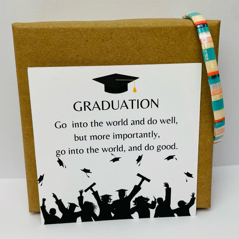 Graduation Bracelet Gift Set